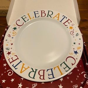 Pampered Chef ‘CELEBRATE’ plate